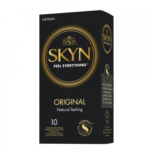 LifeStyles Skyn Prezervativ Non Latex Original, 10 Buc/Set LifeStyles Skyn Prezervativ Non Latex Original, 10 Buc/Set