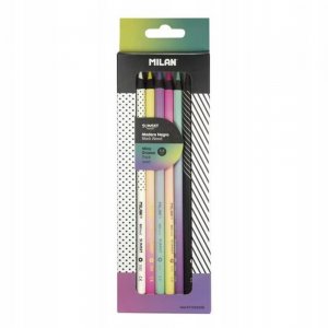 Creioane Colorate Milan, 6 Culori, 6 Buc/Set Creioane Colorate Milan, 6 Culori, 6 Buc/Set