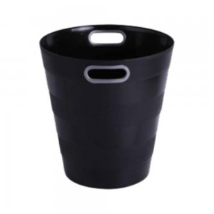 Cos de Gunoi Plastic Ark, Culoare Negru, 12.5 L