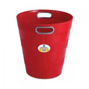 Cos de Gunoi Plastic Ark, Culoare Rosu, 12.5 L