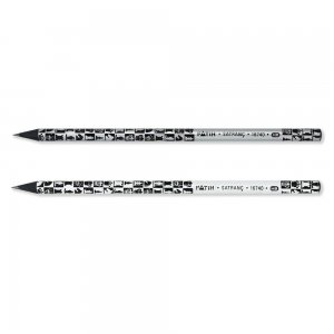 Creion cu Mina HB Fatih, cu Radiera, Model Satranc 16740
