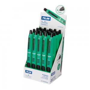 Pix Compact Milan, Culoare Scriere Verde, 20 Buc/Set, Grosime Varf 1 mm Pix Compact Milan, Culoare Scriere Verde, 20 Buc/Set, Grosime Varf 1 mm
