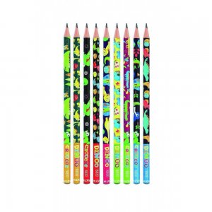 Creion cu Mina HB Fatih, cu Radiera, Model Super Eroi