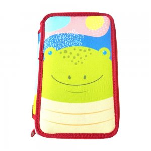 Penar Echipat Carioca cu 3 Fermoare, Model Animals, Culoare Multicolor