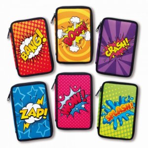 Penar Echipat Carioca cu 3 Fermoare, Model Comics