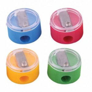 Ascutitoare Ark din Plastic, Simpla cu Container, Model 547