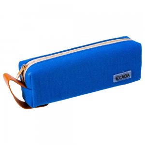 Penar Tip Borseta Ecada cu Fermoar, Dimensiuni 21.5x4.5x6.5 cm, Material Poliester, Culoare Albastru Penar Tip Borseta Ecada cu Fermoar, Dimensiuni 21.5x4.5x6.5 cm, Material Poliester, Culoare Albastru