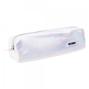 Penar Tip Borseta Ecada cu Fermoar, Dimensiuni 20.5x5.5x5.5 cm, Material Piele Sintetica, Culoare Argintiu Penar Tip Borseta Ecada cu Fermoar, Dimensiuni 20.5x5.5x5.5 cm, Material Piele Sintetica, Culoare Argintiu