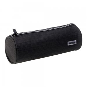 Penar Tip Borseta Ecada cu Fermoar, Dimensiuni 22x8x8 cm, Material Poliester, Culoare Negru Penar Tip Borseta Ecada cu Fermoar, Dimensiuni 22x8x8 cm, Material Poliester, Culoare Negru