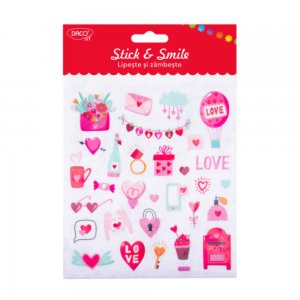 Abtibild Daco, Model AB145 Love, Lipeste si Iubeste