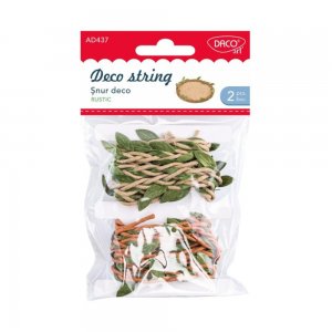 Snur Decorativ Frunze Daco, 2 Buc/Set
