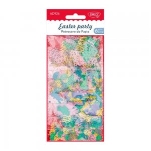 Petrecere de Paste Daco din Plastic, 6 Buc/Set