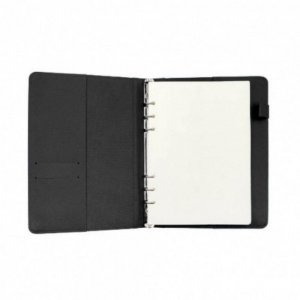 Agenda Nedatata Organizator Daco, Dimensiuni 130x205 mm, Culoare Negru