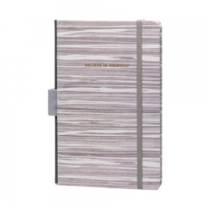 Agenda Nedatata Daco, 160 Pagini, Inchidere cu Elastic, Dimensiuni 130x205 mm, Model Believe
