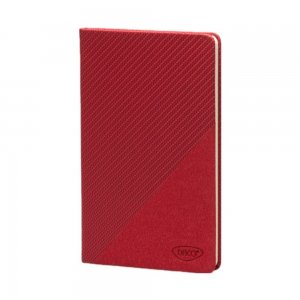 Agenda Nedatata Daco, 160 Pagini, Dimensiuni 130x205 mm, Culoare Rosu