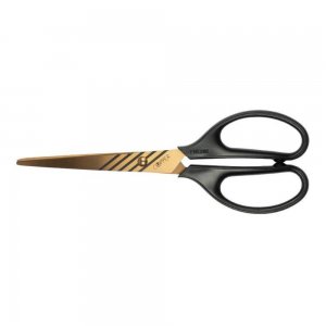 Foarfeca Birou Milan Copper, Culoare Neagra, 17 cm Foarfeca Birou Milan Copper, Culoare Neagra, 17 cm