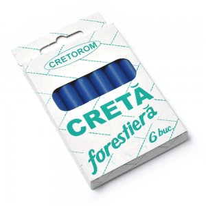 Set 6 Buc Creta Forestiera, Culoare Albastru Set 6 Buc Creta Forestiera, Culoare Albastru