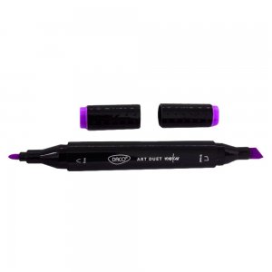 Marker Grafic cu 2 Capete Daco, Culoare Lila