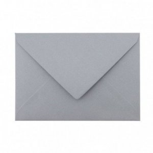 Plic Color C6 Gumat Daco, Dimensiuni 162x114 mm, Culoare Gri, 25 Buc/Set