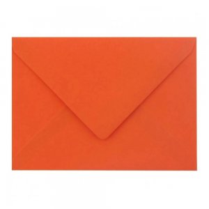 Plic Color C6 Gumat Daco, Dimensiuni 162x114 mm, Culoare Portocaliu, 25 Buc/Set