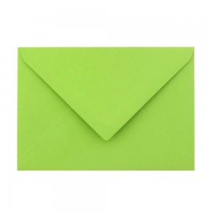 Plic Color C6 Gumat Daco, Dimensiuni 162x114 mm, Culoare Verde Deschis, 25 Buc/Set