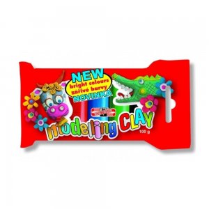 Plastilina Cehia 5 Culori, 100 g