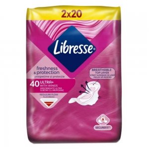 Absorbante Libresse Ultra Normal, 40 Buc