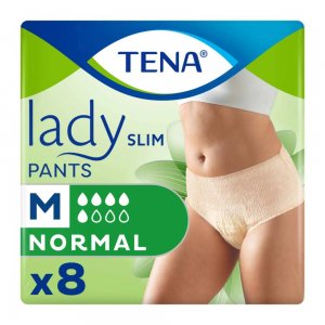 Scutece Tip Chilot Tena Lady Slim Pants Adulti, Marimea M, 8 Buc Scutece Tip Chilot Tena Lady Slim Pants Adulti, Marimea M, 8 Buc
