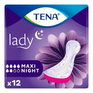 Absorbante Tena Lady Maxi Night, 12 Buc
