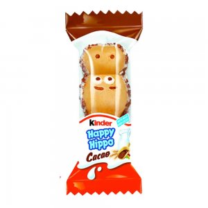 Napolitana Kinder Happy Hippo Cacao, 21 g