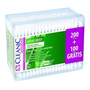 Betisoare de Urechi Cleanic Pure Effect, 300 Buc Betisoare de Urechi Cleanic Pure Effect, 300 Buc