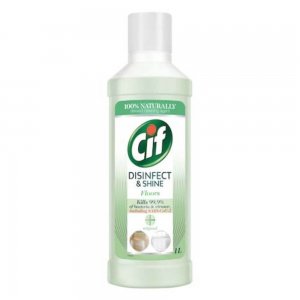 Solutie Dezinfectanta pentru Curatare Podele Cif Disinfect & Shine Original, 1 L