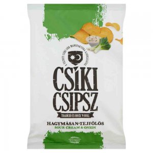 Chipsuri Csiki Csipsz Smantana si Ceapa, 110 g Chipsuri Csiki Csipsz Smantana si Ceapa, 110 g