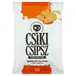 Chipsuri Csiki Csipsz cu Cascaval, 100 g Chipsuri Csiki Csipsz cu Cascaval, 100 g