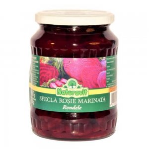 Salata de Sfecla Rosie Naturavit Rondele, 700 g Salata de Sfecla Rosie Naturavit Rondele, 700 g