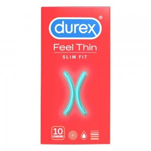 Prezervative Durex Sensitive Slim Fit, 10 Buc Prezervative Durex Sensitive Slim Fit, 10 Buc