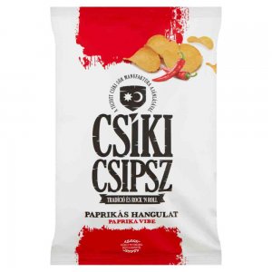 Chipsuri Csiki Csipsz cu Paprika, 250 g Chipsuri Csiki Csipsz cu Paprika, 250 g