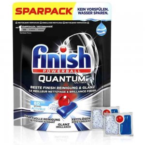 Tablete pentru Masina de Spalat Vase Finish Quantum Ultimate, 80 Buc