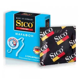 Prezervative Sico Marathon, 3 Buc Prezervative Sico Marathon, 3 Buc