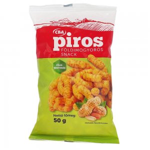 Snack Cba Fulgi de Porumb Extrudati cu Arahide, 50 g Snack Cba Fulgi de Porumb Extrudati cu Arahide, 50 g