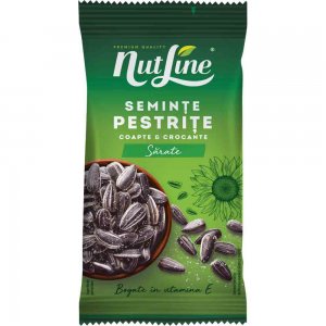Seminte Nutline Pestrite cu Sare, 100 g Seminte Nutline Pestrite cu Sare, 100 g