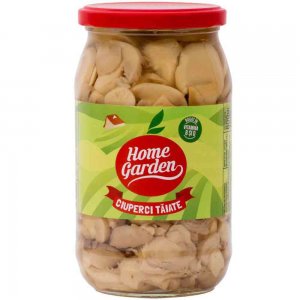 Ciuperci Home Garden Taiate la Borcan, 800 ml Ciuperci Home Garden Taiate la Borcan, 800 ml