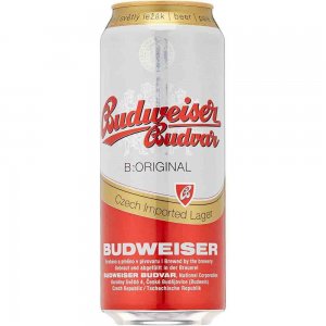 Bere Budweiser, 5% Alcool, 500 ml Bere Budweiser, 5% Alcool, 500 ml