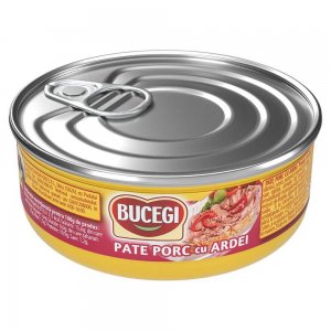 Pate de Porc cu Ardei Bucegi, 120 g Pate de Porc cu Ardei Bucegi, 120 g