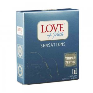 Prezervative Love Plus Sensation, 3 Buc Prezervative Love Plus Sensation, 3 Buc