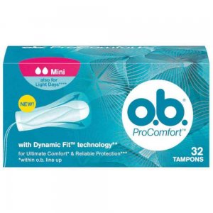 Tampoane O.B Pro Comfort Mini Dynamic Fit Technology, 32 Buc/Pachet