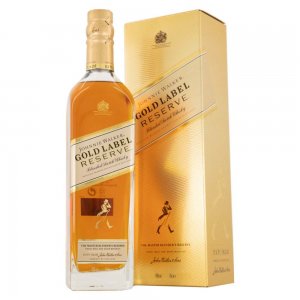 Whisky Johnnie Walker Gold Label, Blended, Cutie, 40% Alcool, 700 ml