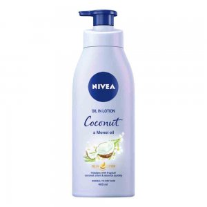 Lotiune de Corp Nivea Coconut & Monoi Oil pentru Piele Normala si Uscata, 400 ml