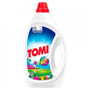 Detergent Lichid Tomi Max Power Color, 40 Spalari, 2 L Detergent Lichid Tomi Max Power Color, 40 Spalari, 2 L