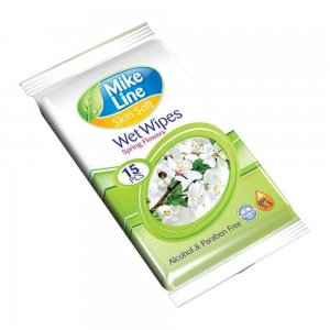 Servetele Umede Mike Line Spring Flowers, 15 Buc/Pachet